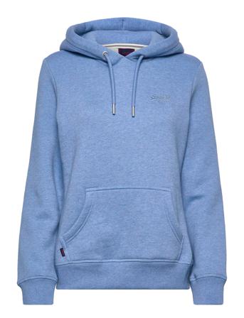 Vintage Logo Emb Hood Blue Superdry