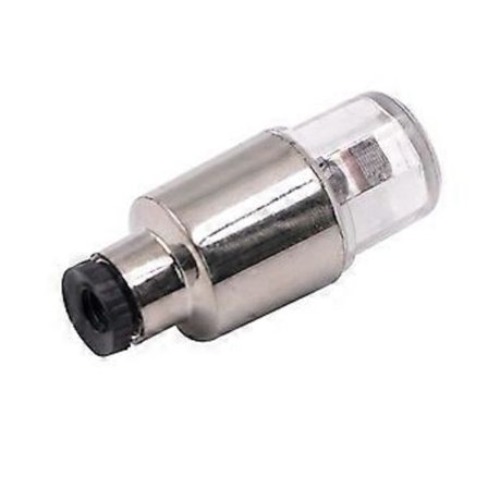 2 st Motorcykel Hjul Lampa Vattentät Blinkande Däckventilhatt Lampa för Bil Cykel Blått Ljus