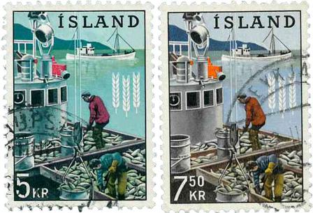 Island - AFA 371-372 - Stemplet