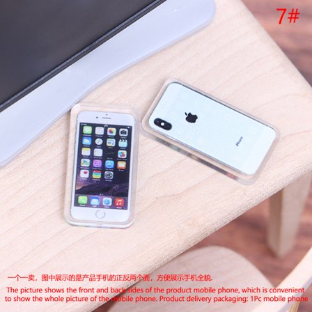 1:12 Dukkehus Miniature Mobiltelefon Model Desktop Ornament