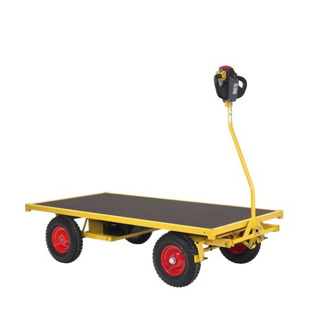 Flakvagn, 1000 kg, 2000x1000 mm, eldriven