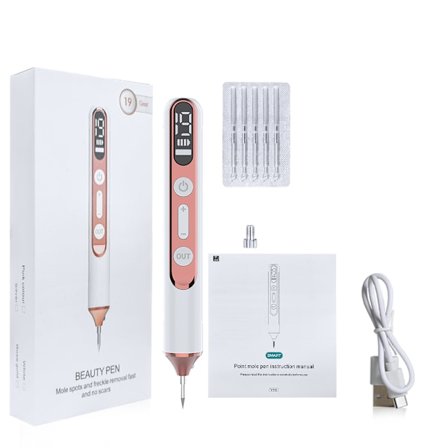 Plasma Laser til fjernelse af hudpletter og vorter. Enhed til fjernelse af akne og hudorme til ansigtet.