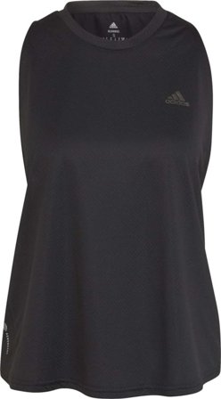 Adidas Women's Run Icons Running Tank Top Women Short sleeved fitness sweater Black L