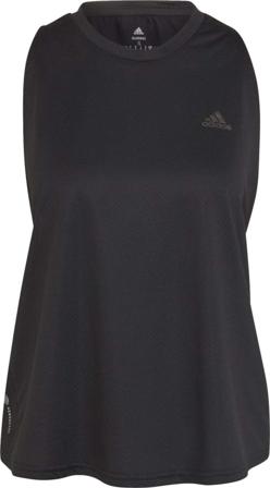 Adidas Women's Run Icons Running Tank Top Women Short sleeved fitness sweater Black M