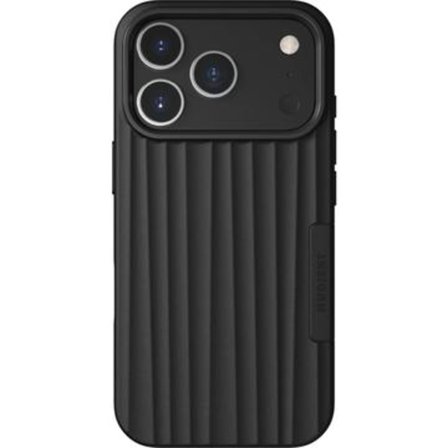 iPhone 17 Pro Nudient Bold Skal - MagSafe-kompatibelt - Kolsvart