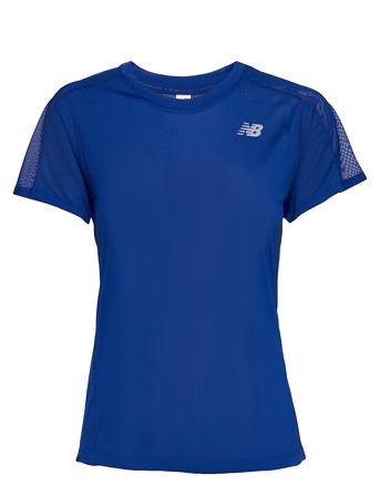 Impact Run Ss T-shirts & Tops Short-sleeved Blå New Balance*Betinget Tilbud