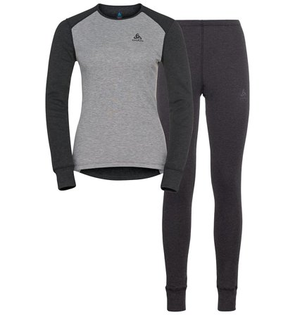 Odlo Active Warm Eco Special Set Dark Grey Melange L, Tøj & Bolig, Vintertøj, Skiundertøj