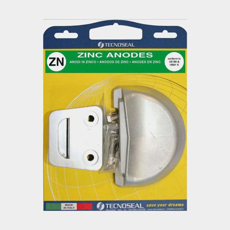 Sada zinkových anod Tecnoseal, pro pohon, vhodná pro Volvo Penta SX