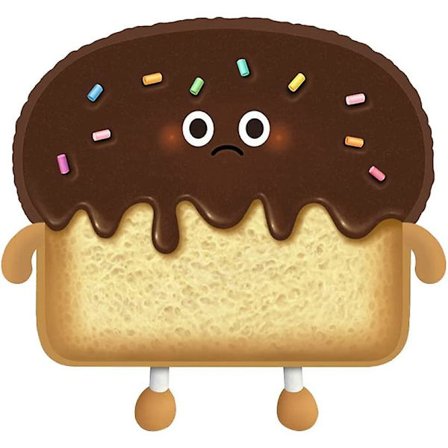 Bröd Plysch Kudde Toast Plysch Leksak Skiva Fylld Bröd Dock Toddler Kramande Kudde Hem Sovrum Dekoration Soffa Kudde (choklad-6.7'')