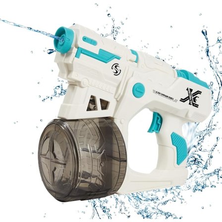 Elektriska vattenpistoler för vuxna och barn, 500CC vattenpistol med stor kapacitet för vattenkrigsspel med familj och vänner, sprayvattenpistol 