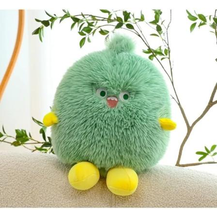 Monsters søte pute Sulley Pets 15" Sulley Grønn utstoppet dyr plysjleker fete bedårende plysjleker utstoppede dyr leker dukker plysj"