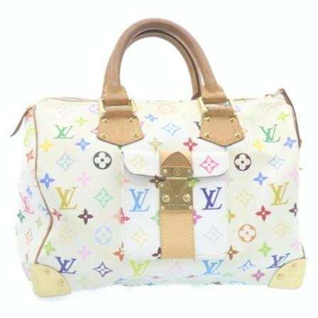 Louis Vuitton Vintage, Pre-owned Bag Wit, Dames, Maat:ONE Size,Canvas