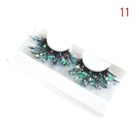 1 Par 25 Mm 3d Glitter Paljett Lösfransar Färg Lysande Tjock