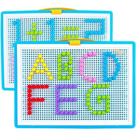 Plug-in-leksak mosaik plug-in-spel barns pedagogiska leksak kreativt spel