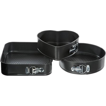 Bageforme i forskellige former - 3 stk. springforme