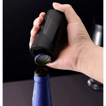 Automatisk flaskeåpner, magnetisk flaskeåpner, trykk ned flaskeåpner, ølelskere og svake hender, hjemmebar kjøkkenutstyr