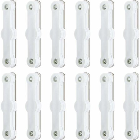 24 stk. magneter til fastgørelse af myggenet til vinduer, DIY (FMY)