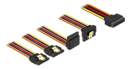 Delock strømsplitter - 30 cm