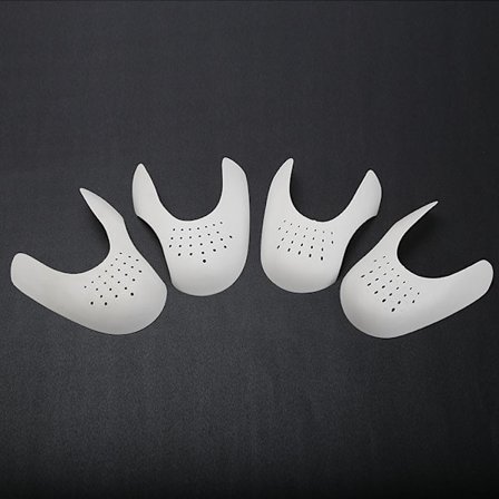 Rypytön taittosuoja kengille - taittosuojattu musta koko L 2 kpl