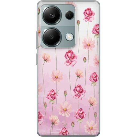 Yhteensopiva Puhelinkuori Xiaomi Redmi Note 13 Pro 4G Rose Petal Whisper