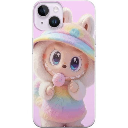 Kompatibel Mobilcover til Apple iPhone 15 Monster kanin dukke vinyl figur sjove udtryk