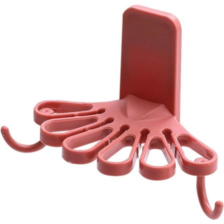 Kylpyhuoneen pyyheteline - Kylpyhuoneen seinälle kiinnitettävä pyyheteline - Tilaa säästävä keittiöpyyhetelinekoukut