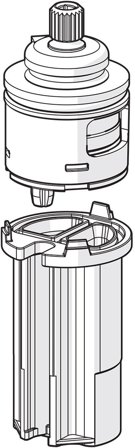 Oras 601278V Omkaster for Optima/Nova, Baderom