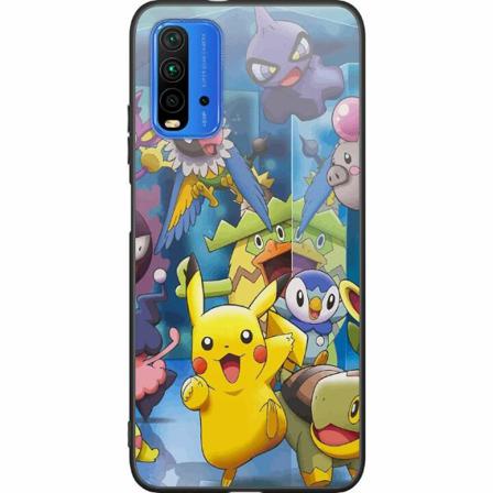 Xiaomi Redmi 9t Svart Skal Pokemon