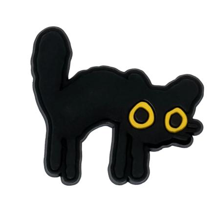 1 stk PVC Katte Charms til Clog Spænde Dollar Blad Sko Dekorationer Klips Tilbehør til Mænd Børn Favoritgaver Passer Armbånd Gave 263-31