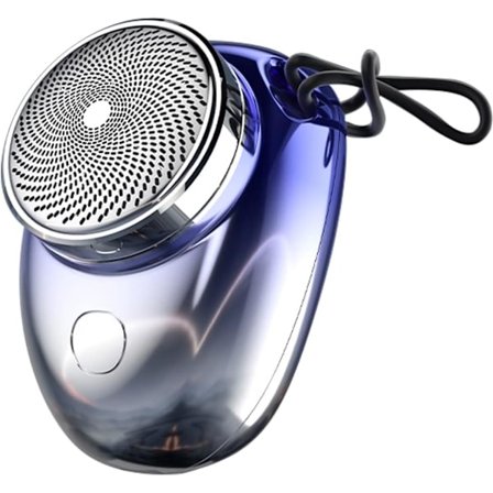 USB Mini Rakapparat, Herrficka Mini Rakapparat, USB Elektrisk Rakapparat, Bärbar Våt och Torr Rakapparat Enkelt En-Klick Användning för Ansikte