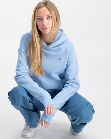 GANT SHIELD HOODIE Sininen Hupparit/Hoodie Tytöt - Kids Brand Store