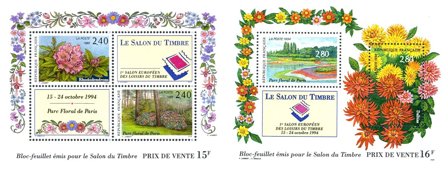 Frankrig 1993-1994 - Minark YT 15-16 - Postfrisk