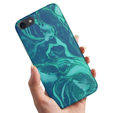 iPhone 5/5S/SE - Deksel/Mobildeksel Marmor Multicolor
