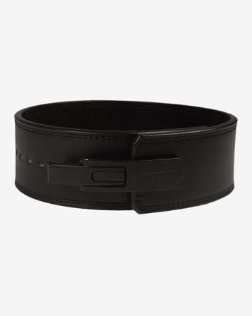 MM Sports Lifting Lever Belt - Løftebælte i læder, sort - XL