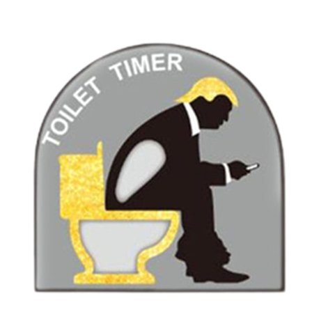 Kreativ toalett timglas timer sand timer plast sandglas timer hantverk present