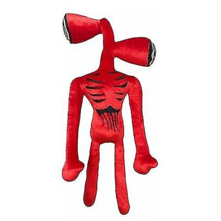 40cm Siren Head Plyschleksak Vit Svart Sirenhead Fylld Dock