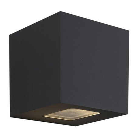 Hide-a-Lite Cube XL II Väggarmatur 3000K, 1890 lm, 80°, 25W, IP65 Antracit, Belysning