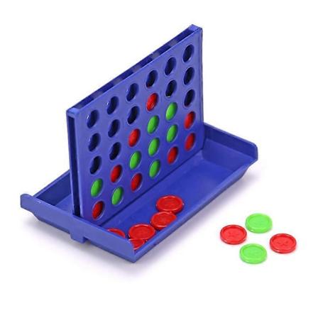 Rivin peli - 6 varaosalevy mukana, Klassinen lautapeli lapsille, Klassinen Nelj riviin, Perheen hauskoja pelej 3 4 5 6 7 vuotiaille B lahja (FMY) 