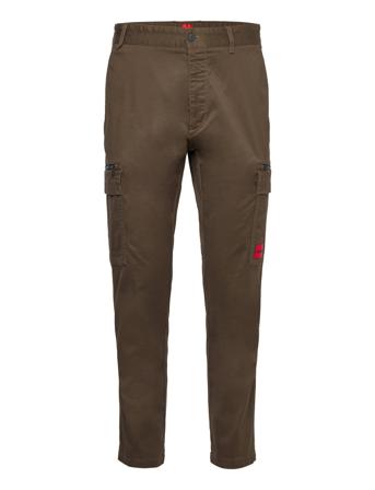 Glian224W Trousers Cargo Pants Brun HUGO