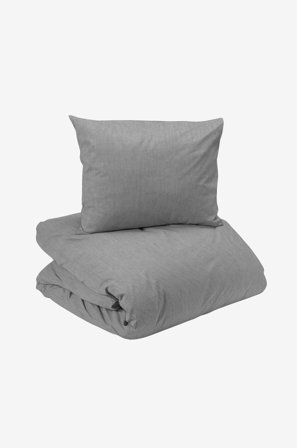 Redlunds - Elton 2-d bädd - Grå - Påslakanset - 150X210 - Från Homeroom