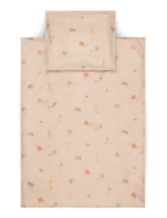 Moonboon Junior Bed Linen Crisp - Beige - 100X140;40X45CM