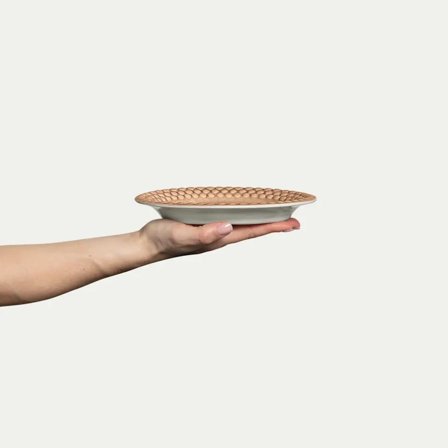 Mateus Bubbles Tallerken Cinnamon 16x20