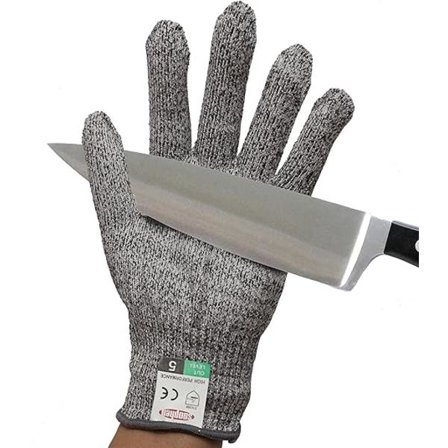 Leikkaussuojahanskat; Ambidextrous; Konepestävä; Erinomainen mukavuus ja ketteryys; Kevyet suojahanskat(L)