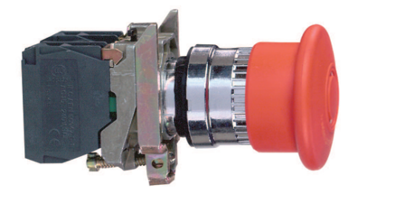 Schneider Electric XB4BT845EX Nödstopp, Elfördelning & strömförsörjning