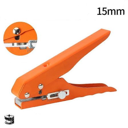 8-15mm Håndholdt Cirkel Rund Enkelt Hul Papirhul