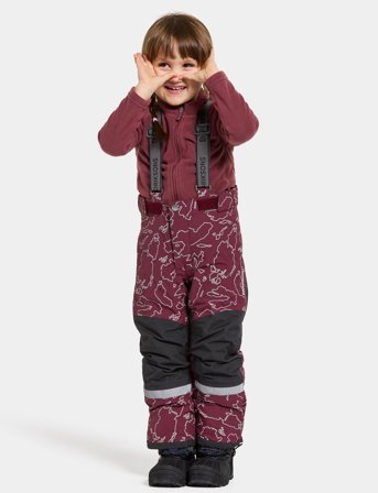 Didriksons Idre Kds Pnt Spec Ed - Burgundy - 98