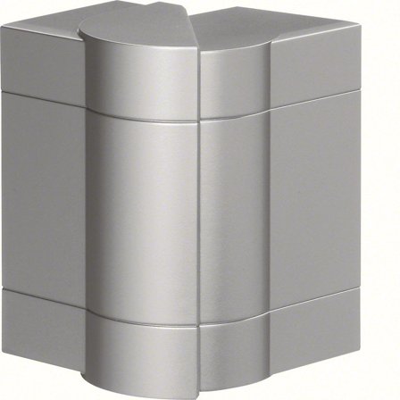 Hager BR651303HLAN Ytterhjørne aluminium 130 mm, Installasjonsmaterial