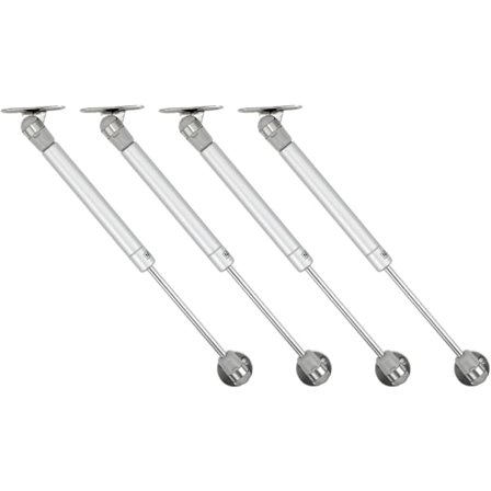 Kraftig Skaphengsel 4 Sett Hydraulisk Lufthengsel for Kjøkkendører Loftluker Kompatibel