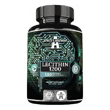 Lecithin 1200mg + Vit E 180 softgels