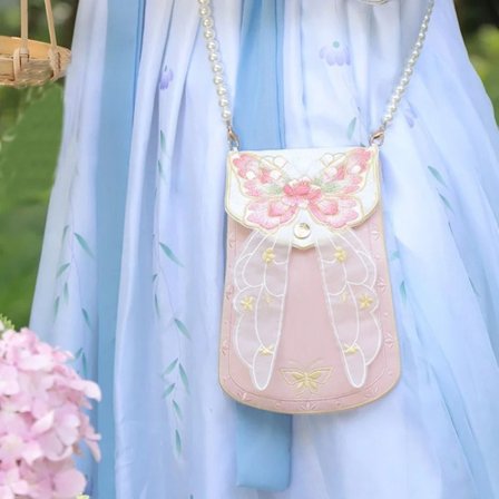 Mobiltelefontaske Crossbody-taske PINK